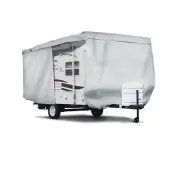ShieldAll™ ECO Featherlite 13 Camper Travel Trailer Cover w/ Zipper Door Access