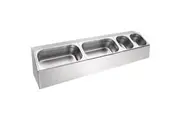 Vogue Long Gastronorm Pan Rack