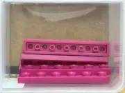 LEGO Parts - Magenta Plate 1 x 6 - No 3666 - QTY 5