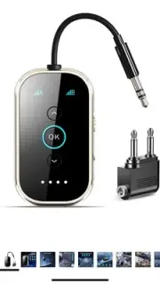 Bluetooth 5.4 Transmitter Receiver - CNC Aluminum & Ceramic Glass.