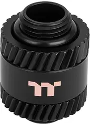 Thermaltake Pacific SF Male to Male 20mm Extender - Matte Black, CL-W390-CU00MK-A