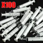 100Pcs/Set 1ML 3ML 5ML Nutrient Mini Plastic Syringes Without Needle Analyze Hyd
