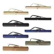 Portable Canvas Fishing Rod Storage Case Fishing Accessories Tool Bag Easy Use