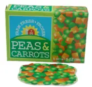 Play Food Frozen Broccoli Florets And Peas & Carrots With Box New