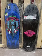 Powell Peralta Mike Vallely Elephant Skateboard Deck Blacklight 9.85" x 30"