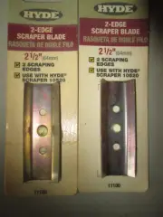 *NEW* Hyde Scraper Blade 11100 Paint Scraper 2-1/2" **2 PACK**