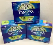 Tampax Pearl Tampons With Leak Guard, Super Absorbency, Unscented, 150ct