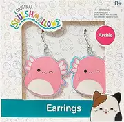 [Luv Her] Squishmallows Earrings for Girls, 1 pair Archie themed, Fish hook Earrings in the Giftable Box, Ages 8+, No Gemstone