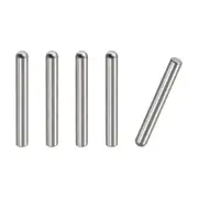 5x40mm Dowel Pins, 5pcs Round Head Flat Chamfered End Dowel Pin