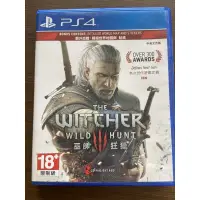 在飛比找蝦皮購物優惠-PS4 二手遊戲片 巫師3 狂獵 Witcher 3 Wil