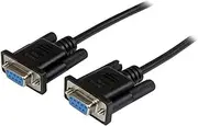 Astrotek Serial RS232 Null Modem Cable DB9 Female to Female 7C 30AWG-Cu Molded Type, 3 Meter