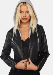 [AZALEA WANG] Bisbone Moto Jacket