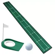 Golf Putting Mat Indoor Outdoor Golf Putting Practice Mat with Golf Putting