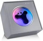 sovenomund Ferrofluid Speaker Sound Visualizer, Dancing Ferrofluid Lamp with Colorful Lights, Ferrofluid with Music Rhythm, Symbiont in a Bottle