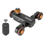 NEEWER DL100 3-Wheels 3-Speed Wireless Video Camera Dolly with Remote Control
