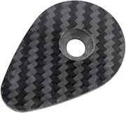 ａ aternee Headset Top Cap,Carbon Fiber,Bike Headset Top Cover,Easy to Install,Lightweight,Bike Stem Cap Replacement for Biking Riding