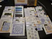 Crafters Companion Sara Signature Collection Glittering Snowflakes set of 21