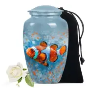 Unique Clownfish Memories: One-of-a-kind Cremation Urns for Loved Ones