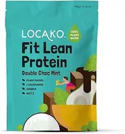 Locako Fit Lean Double Chocolate Mint Plant Based Protein Powder 480 g