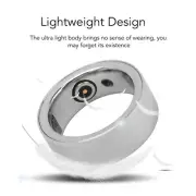 (No.21)Smart Ring Body Temperature Sleep Monitoring Step Recording Sports LS