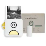 Inkless Pocket Printer - Mini Phone Bluetooth Portable Thermal Printer for iOS +