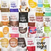 NEW OATS OVERNIGHT Oatmeal 25 BAGS! + Free Blender Bottle! Choose Your Flavors!!