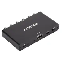 在飛比找蝦皮購物優惠-製造商供應 2 路 AV 轉 HDMI RCA * 2 TO