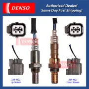 Denso Oxygen Sensor Up & Down Stream Set 2PCS for 01-03 Honda Civic 1.7L D17A2