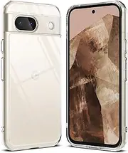 [MEZON] Ultra Slim Premium Crystal Clear Case for Google Pixel 8a (6.1”) – TPU Gel Back Case, Shock Absorption, Wireless Charging Compatible (Pixel 8a, Gel)