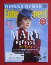 ENTERTAINMENT WEEKLY MAGAZINE EMILY BLUNT LIN-MANUEL MIRANDA MP SEQUEL JUNE 2017