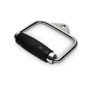 Single Rotating "D" Rubber Handle