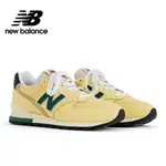 【NEW BALANCE】 NB 美製復古鞋_中性_鵝黃色_U996TD-D楦 996 英美鞋