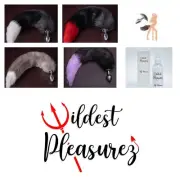 FOX TAILS, SO MANY TO CHOOSE FROM, AND A BOTTLE OF TOY CLEANER TOO! GREAT VALUE