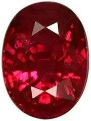 [Kirti Sales] 7.25 Arpita Natural Burma Ruby/Manik Stone Certified Energized Precious Loose Gemstone, Natural Lab-Certified Ruby Stone Manak, Ruby