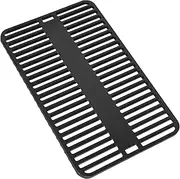 [DELSbbq] 80631 Cast Iron Cooking Grate for Weber Go-Anywhere, Grill Grate for Charcoal and Gas Go-Anywhere Grills, 16" x 10" Grill Grid for Outdoor Camping BBQ, Replacement for Weber 70211 3634 67195