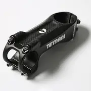 MTB Bike Long Stem for 31.8/25.4MM Handlebar T800 Full Carbon Fibre Ultra-Lightweight Long Stem 6°×70-130MM for Cycling Mountain Road Folding Bike Bicycle Parts