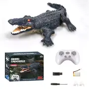 RC Crocodile Toy Remote Control Alligator Toy High Simulation Crocodile RC FaQdy