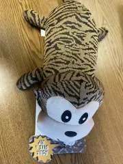 Cozie Funky Monkey Medium Squeaky Plush Dog Toy