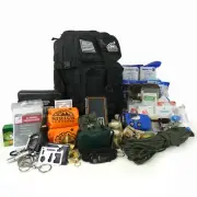 Sirius Survival Pre-Packed Emergency Survival Kit/Bug Out Bag for 2 - 150+ Pcs