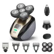 Head Shavers for Bald Men, 5 in 1 Electric Razor with Rechargeable Battery, H...