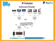($0 P&H) Verbatim USB-C 3.1 Multi-Port Hub with 2x USB3 & USB C & HDMI # 65281