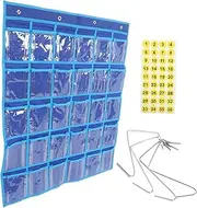 KICHOUSE 1 Set Classroom Hanging Phone Storage Bag Pocket Chart Holder for Efficient Organization Lightweight and Portable Over Door Wall Mounting Versatile Classroom Essentials