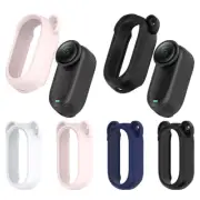 Silicone Sleeve Protective Cover Anti-scratches Case Accessory for Insta360 GO2