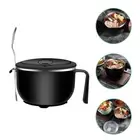 Noodle Bowl Lid Lunch Food Container Microwave Soup Bowl Lid