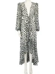Polkadot Pattern Midi Dress