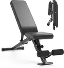 Adjustable Weight Bench Foldable Workout Exercise Bench with Automatic Lock for