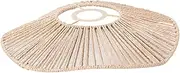 Paper Rope Woven Lamp Shade 11.8 Inch Simulation Rattan Lamp Shade Retro Boho Pendant Light Shade Rustic Ceiling Light Shade for Living Room Bedroom Office Hotel Pendant Light Shade Hanging Lam