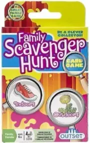 Family Scavenger Hunt Card Game by Outset Media- Travel Friendly Indoor and...