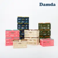 在飛比找momo購物網優惠-【韓國Damda】大摺疊購物籃(多色可選)