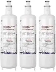1-5pcs Refrigerator Water Filter,Compatible for LG， LT700P ，ADQ36006101 LFX28968ST LFXS30766S,Compatible for Kenmore，9690 Replacement Filter(3pcs)
